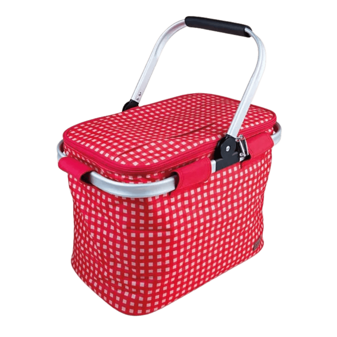Bolsa Térmica A\Casa Poliéster 26L Vermelho e Rosa